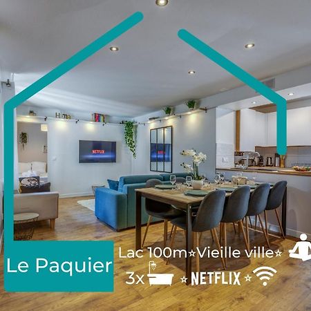 Le Paquier - Mycosyapart, Vieille Ville, Calme, Lac 100M, Netflix Annecy Exterior foto