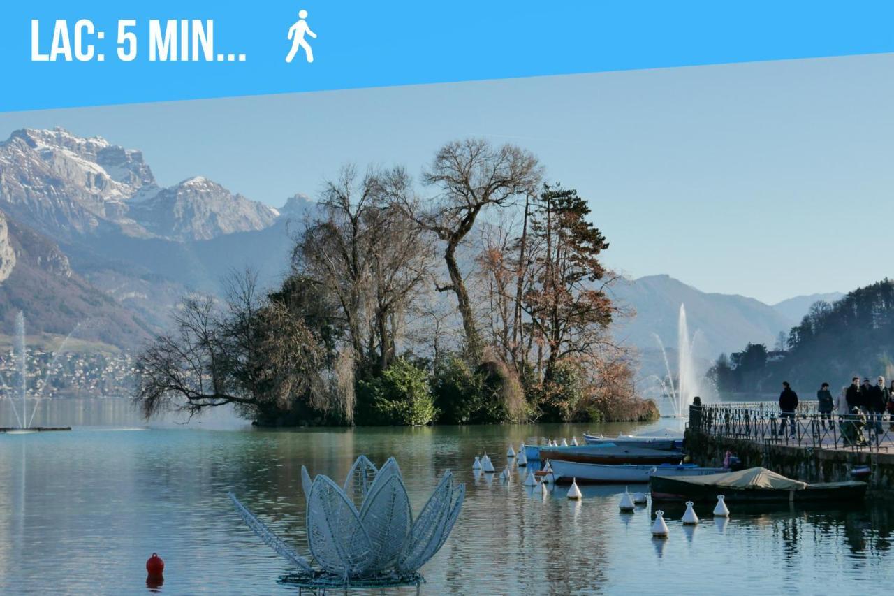 Le Paquier - Mycosyapart, Vieille Ville, Calme, Lac 100M, Netflix Annecy Exterior foto